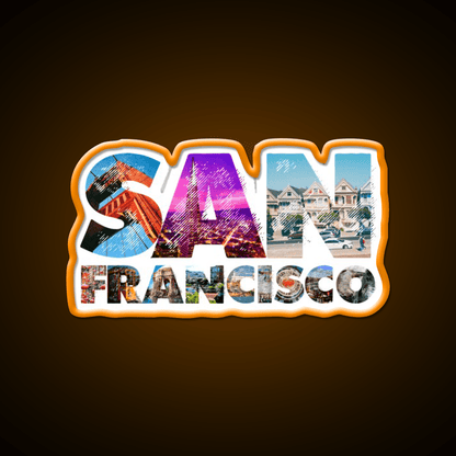San Francisco Asian Cultural Led Neon Sign Rgb Color - Shineneon