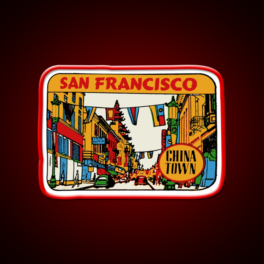 San Francisco Chinatown Asian Cultural Led Neon Sign Rgb Color - LED neon sign view 10