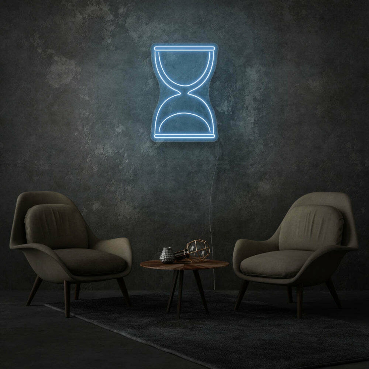 Sand Clock Neon Time Passing Elegantly | Shineneon