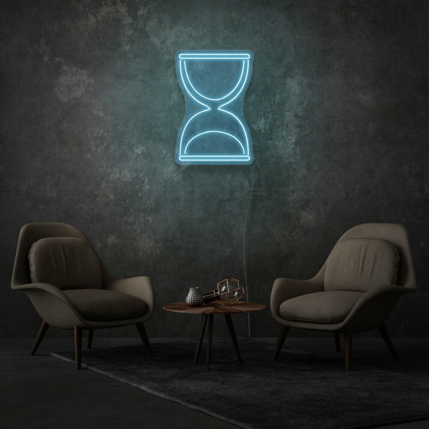 Sand Clock Neon Time Passing Elegantly | Shineneon