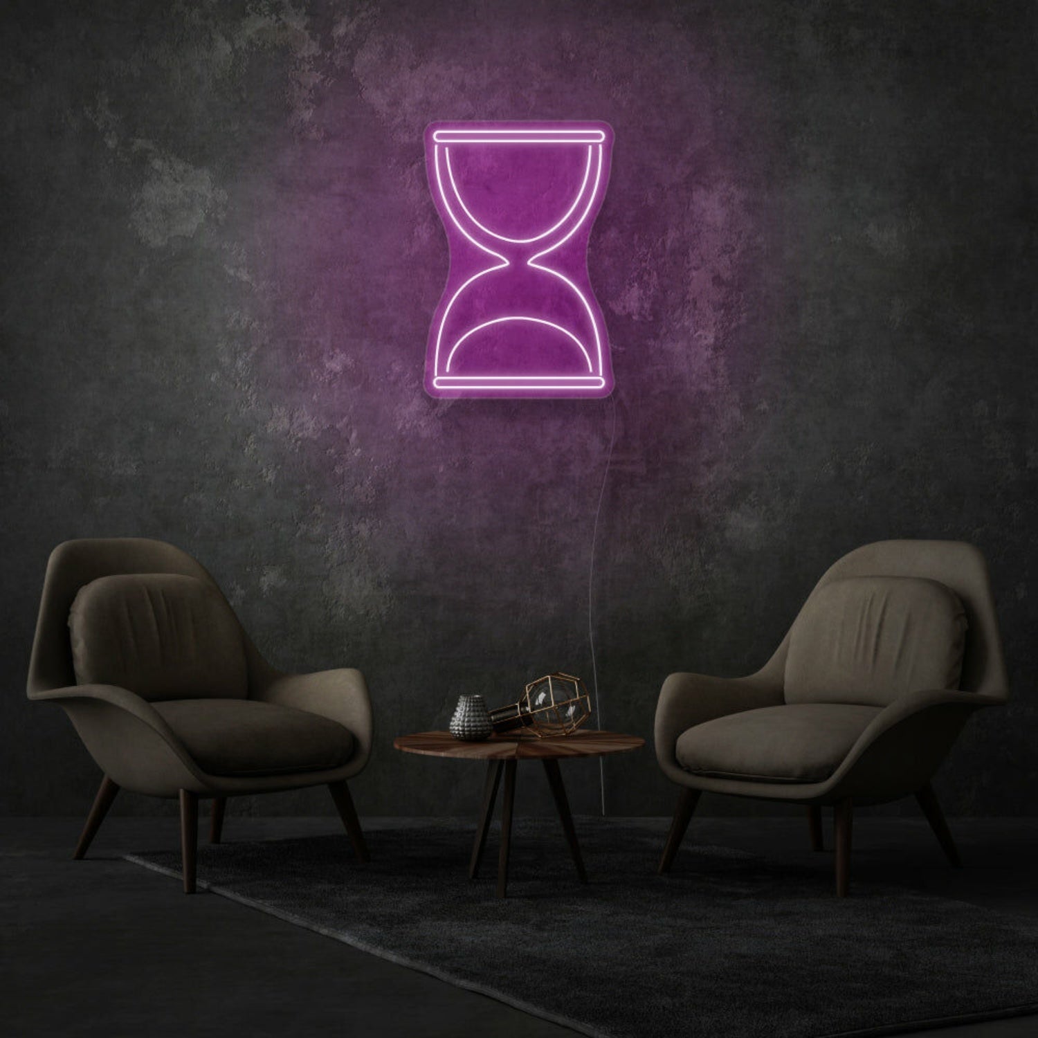 Sand Clock Neon Time Passing Elegantly | Shineneon