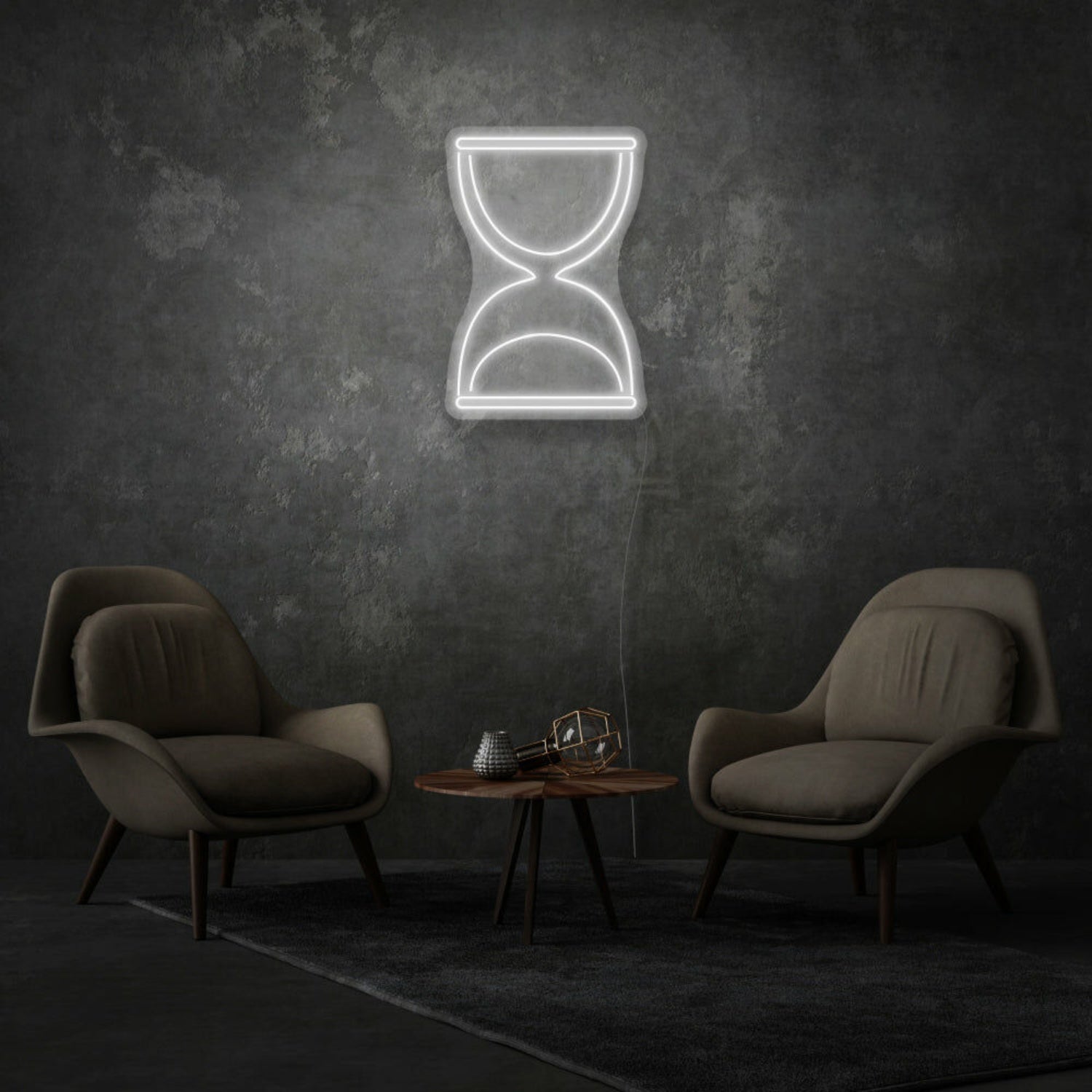 Sand Clock Neon Time Passing Elegantly | Shineneon