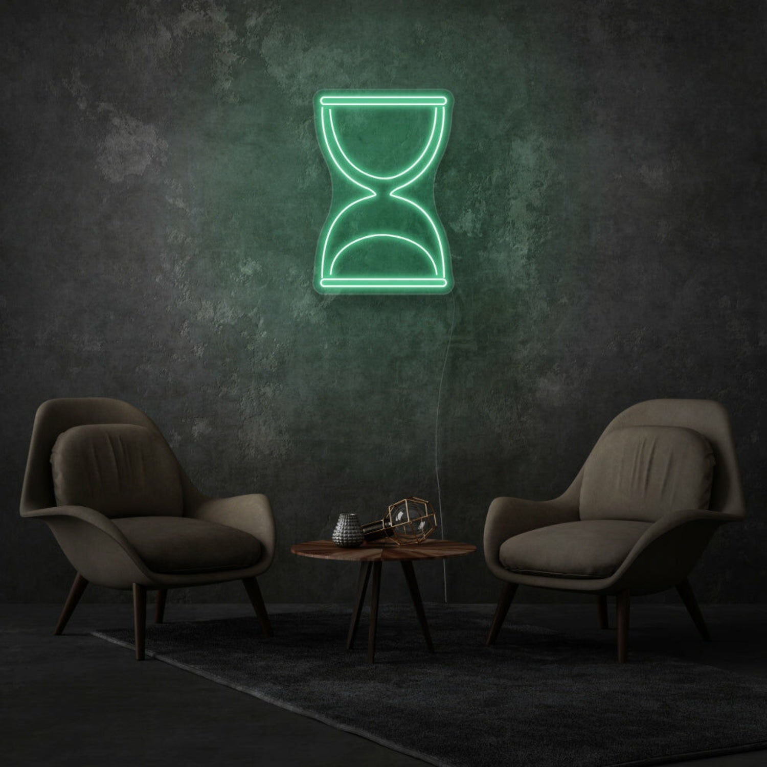 Sand Clock Neon Time Passing Elegantly | Shineneon