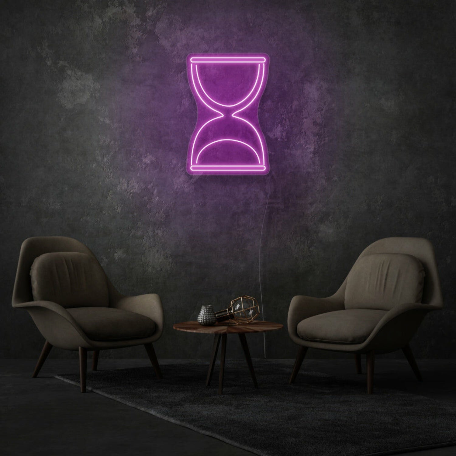 Sand Clock Neon Time Passing Elegantly | Shineneon