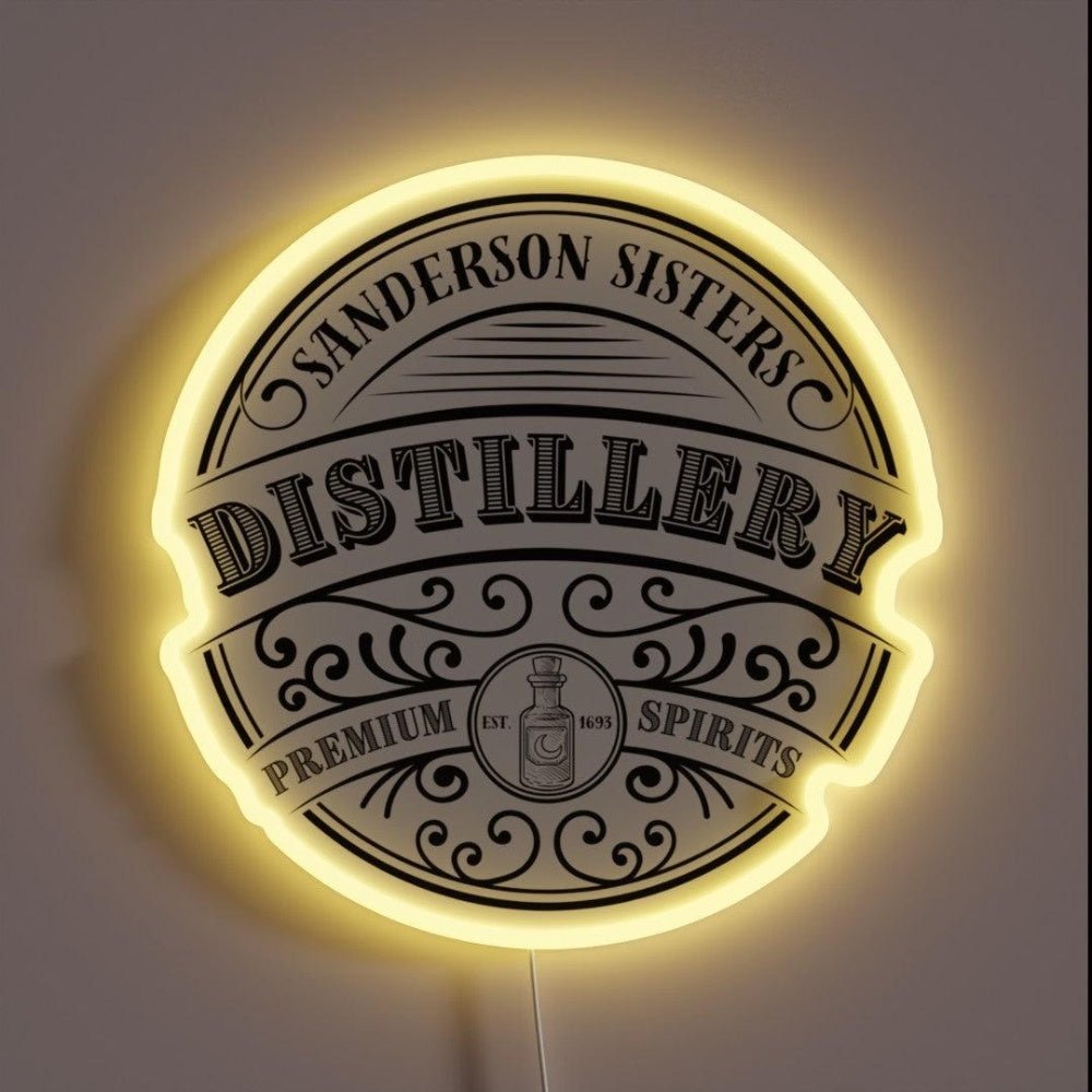 Sanderson Sisters Distillery Rgb Led Neon Sign - Shineneon