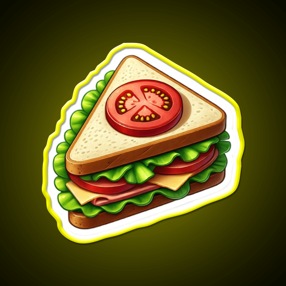 Sandwich Snack Food Led Neon Sign Rgb Color - Shineneon