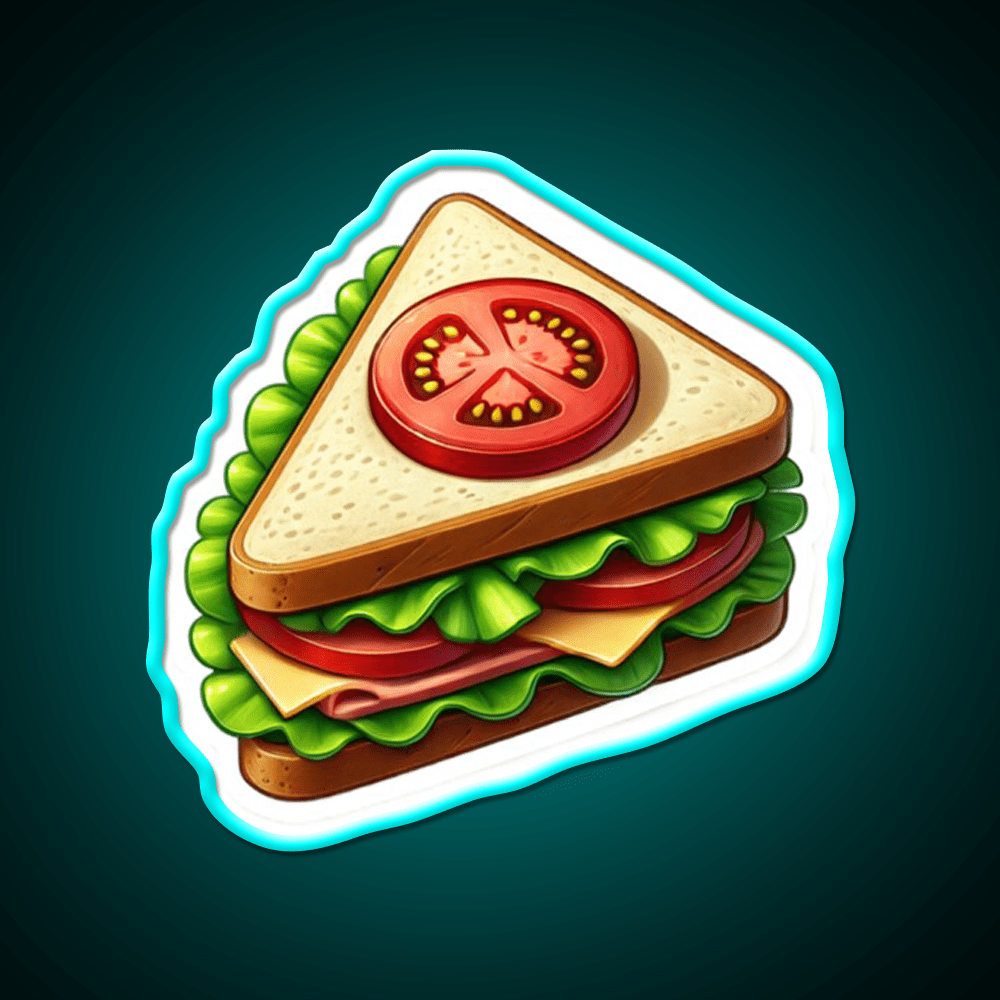 Sandwich Snack Food Led Neon Sign Rgb Color - Shineneon