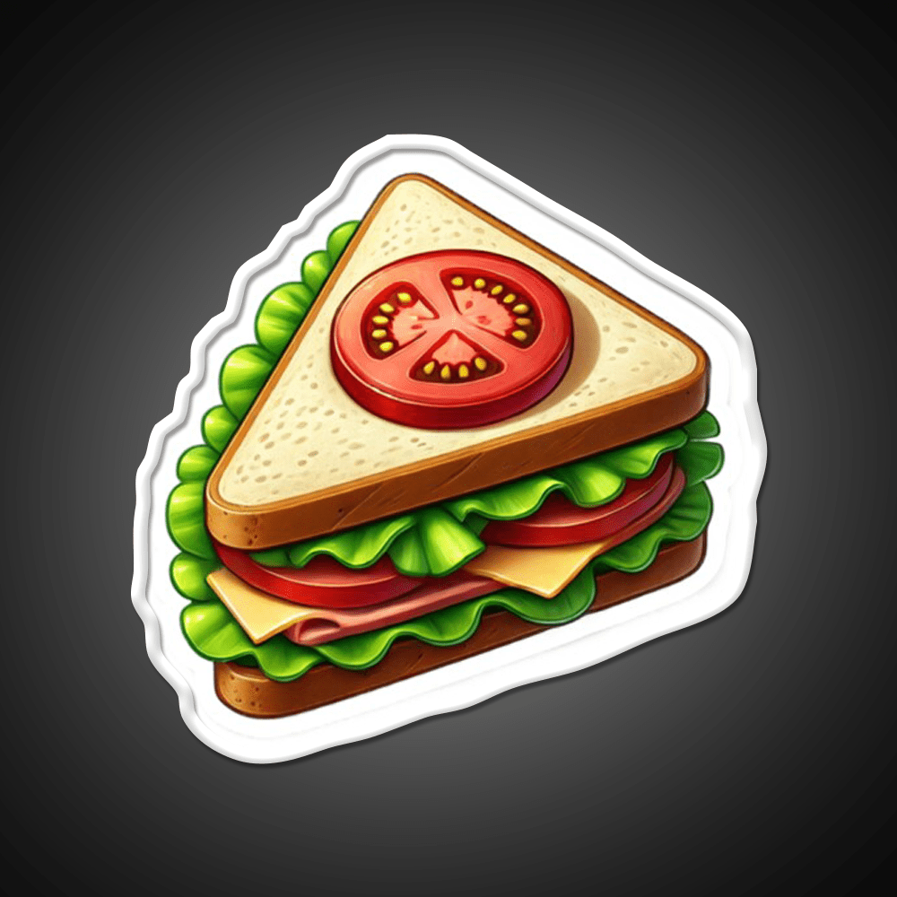 Sandwich Snack Food Led Neon Sign Rgb Color - Shineneon