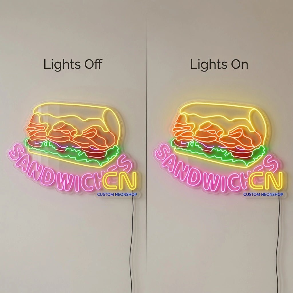 Sandwiches LED Neon Sign - Shineneon