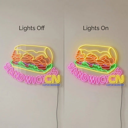 Sandwiches LED Neon Sign - Shineneon