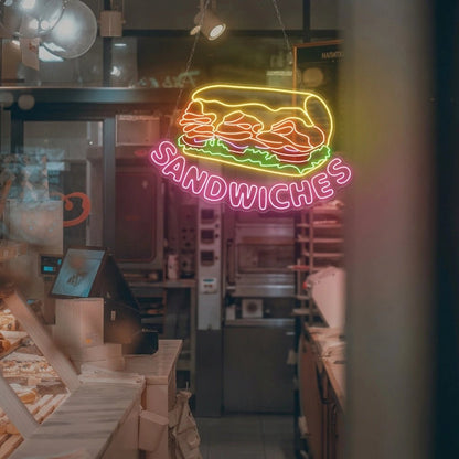 Sandwiches LED Neon Sign - Shineneon