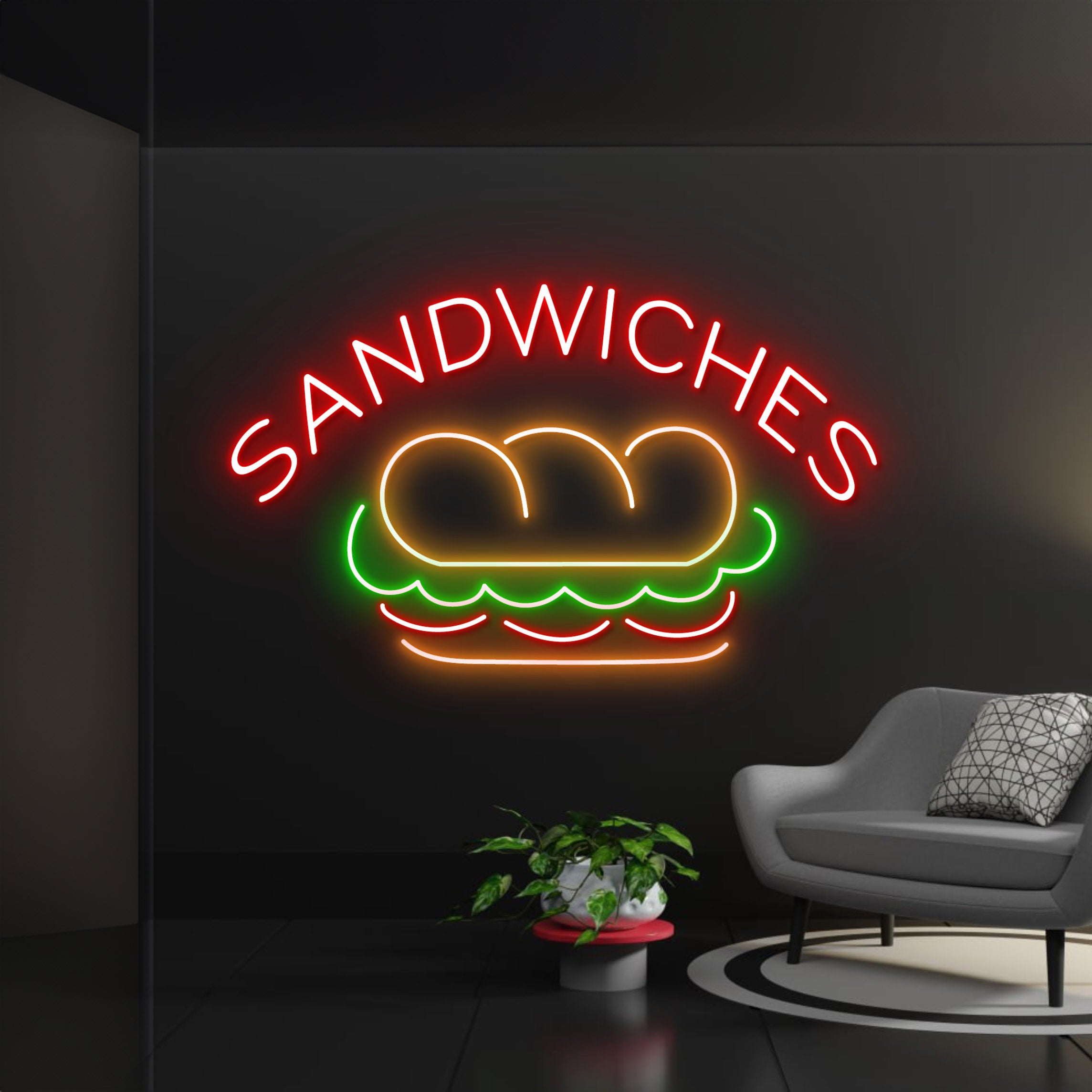 Sandwiches Led Sign | Shineneon