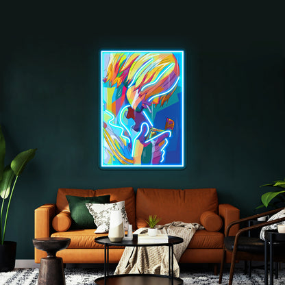 Sanji Wpap Pop Artwork Custom Led Signs