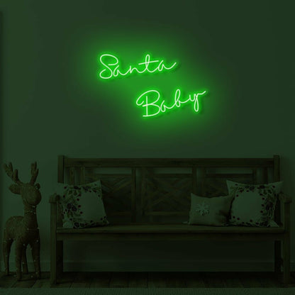 Santa Baby Led Neon Sign | Shineneon