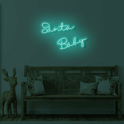 Santa Baby Led Neon Sign | Shineneon