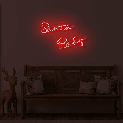 Santa Baby Led Neon Sign | Shineneon
