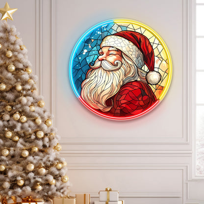Santa Claus Acrylic Neon Christmas Sign | Shineneon
