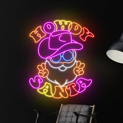 Santa Claus Christmas Led Sign Merry Christmas Neon Light | Shineneon