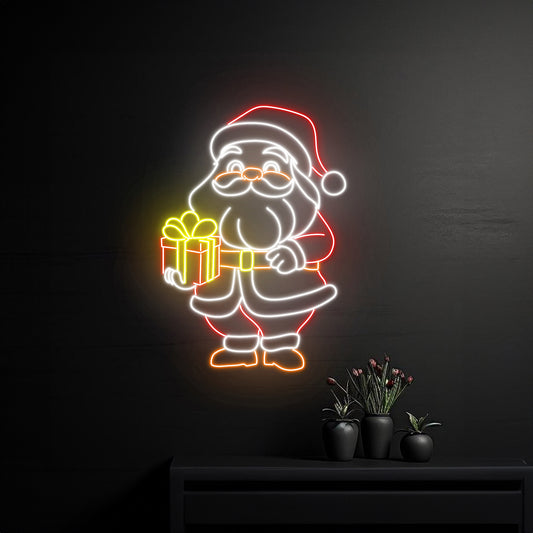 Santa Claus Neon Sign