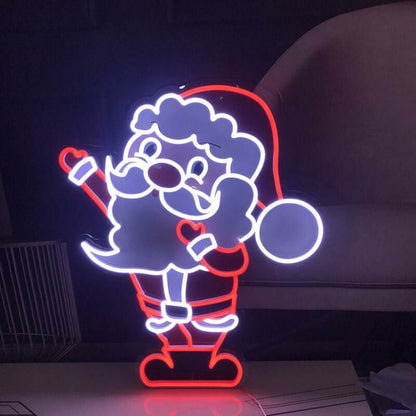 Santa Claus Neon Sign Perfect For Christmas Decorations | Shineneon