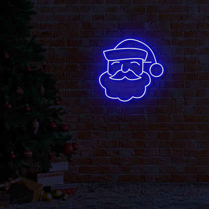 Santa Face Led Neon Sign | Shineneon