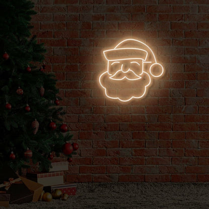 Santa Face Led Neon Sign | Shineneon