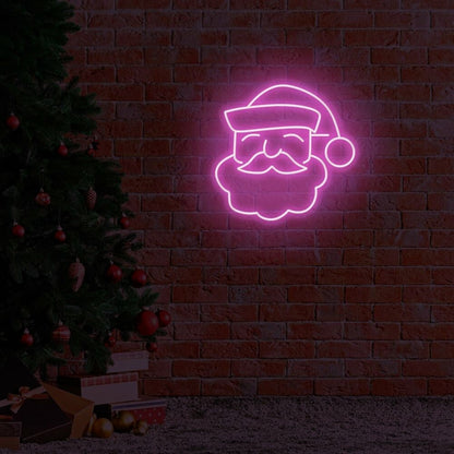 Santa Face Led Neon Sign | Shineneon
