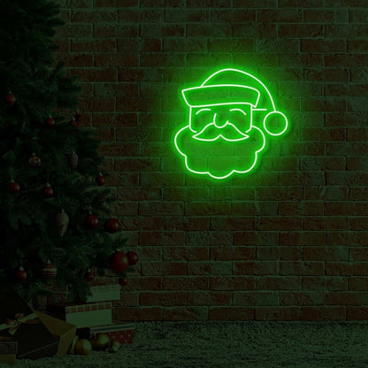 Santa Face Led Neon Sign | Shineneon