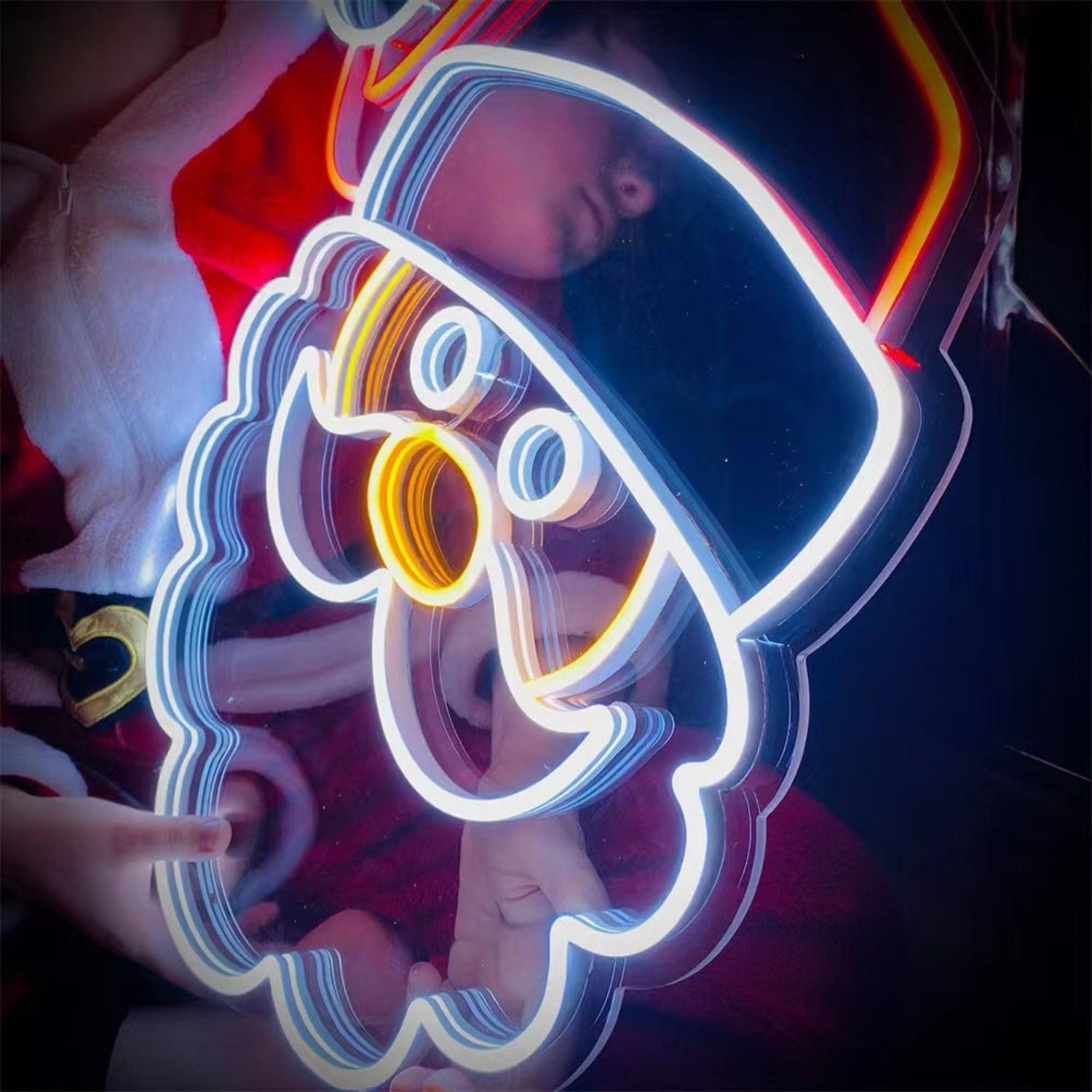Santa Neon Sign Merry Christmas Neon Sign | Shineneon