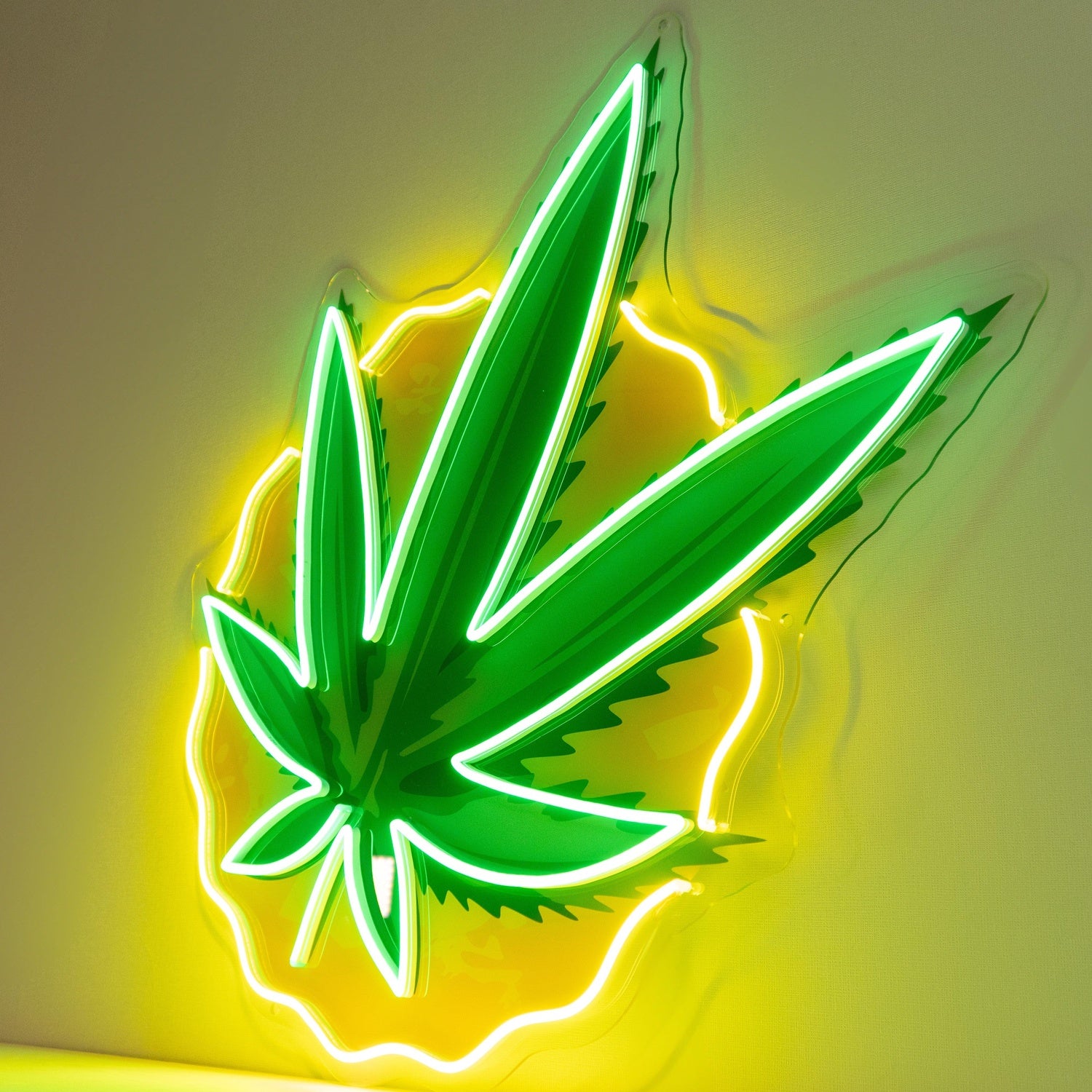 Santa Thumbs Up Multicolor Uv Printed Led Neon Sign For Christmas Indoor Decor | Shineneon