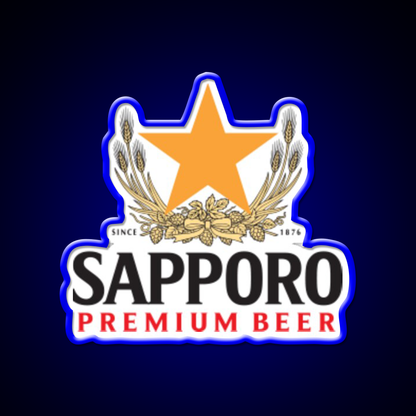 Sapporo Beer Bar Decor Led Neon Sign Rgb Color - LED neon sign view 5
