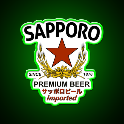 Sapporo Beer Bar Decor Led Neon Sign Business Neon Sign Rgb Color - LED neon sign view 8