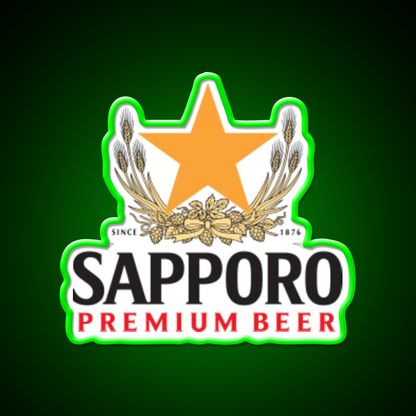 Sapporo Beer Bar Decor Led Neon Sign Rgb Color - LED neon sign view 8