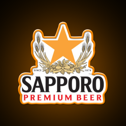 Sapporo Beer Bar Decor Led Neon Sign Rgb Color - LED neon sign view 6