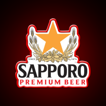 Sapporo Beer Bar Decor Led Neon Sign Rgb Color - LED neon sign view 10