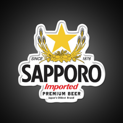 Sapporo Beer Bar Decor Led Neon Sign Wall Decor Rgb Color - LED neon sign view 11