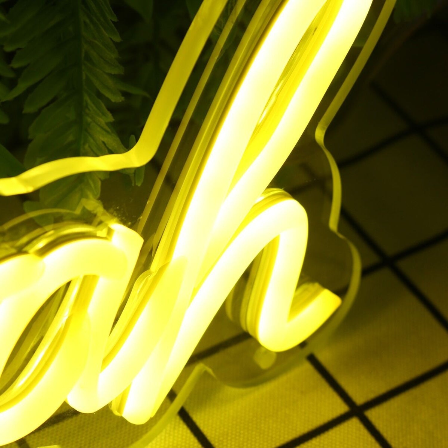 Sarah Yellow Led Neon Sign - Shineneon