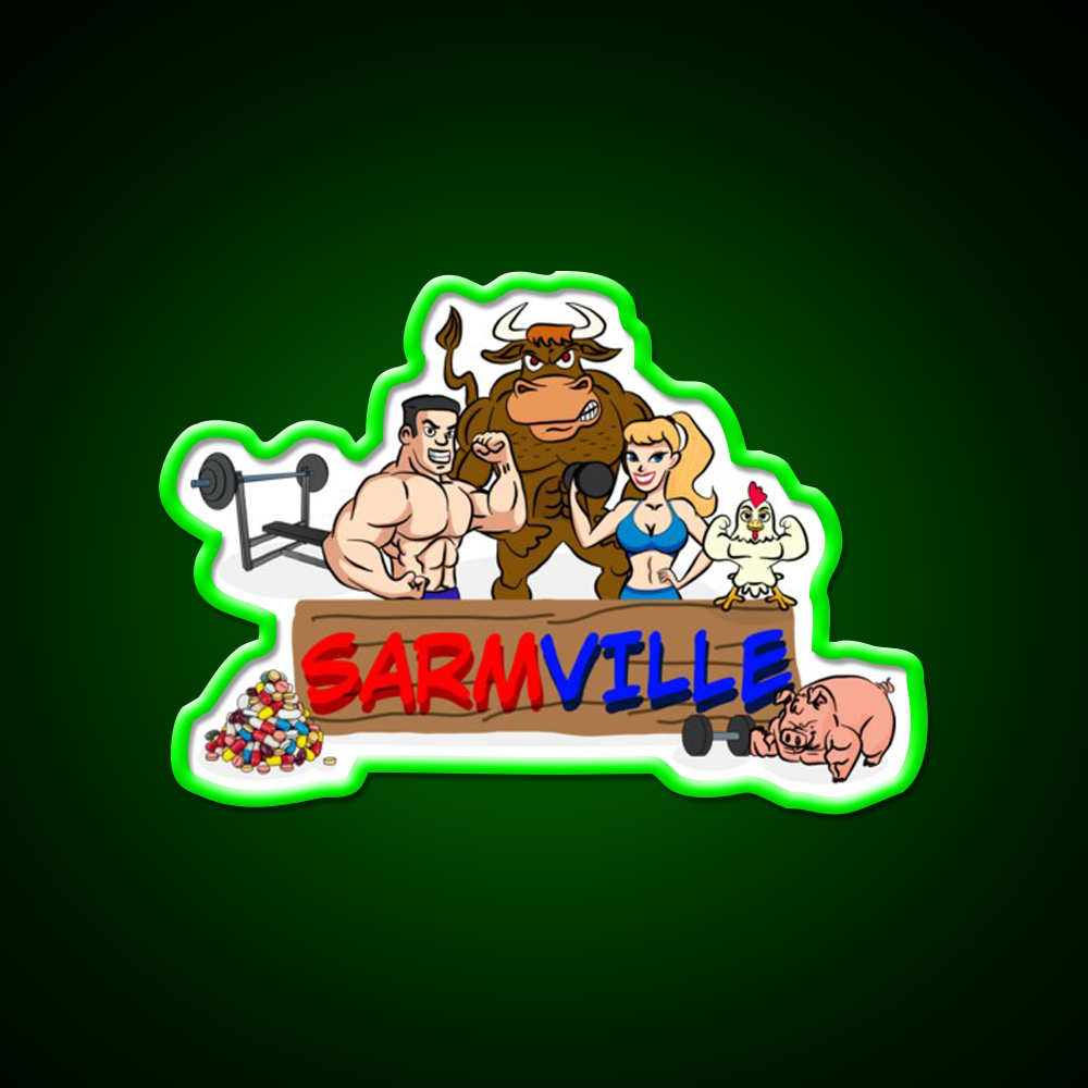Sarmville Gym Fitness Led Neon Sign Rgb Color - LED neon sign view 8