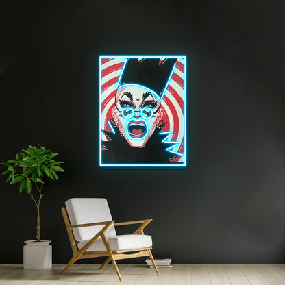 Sasha Velour Rupauls Drag Race Artwork Custom Led Signs | Shineneon