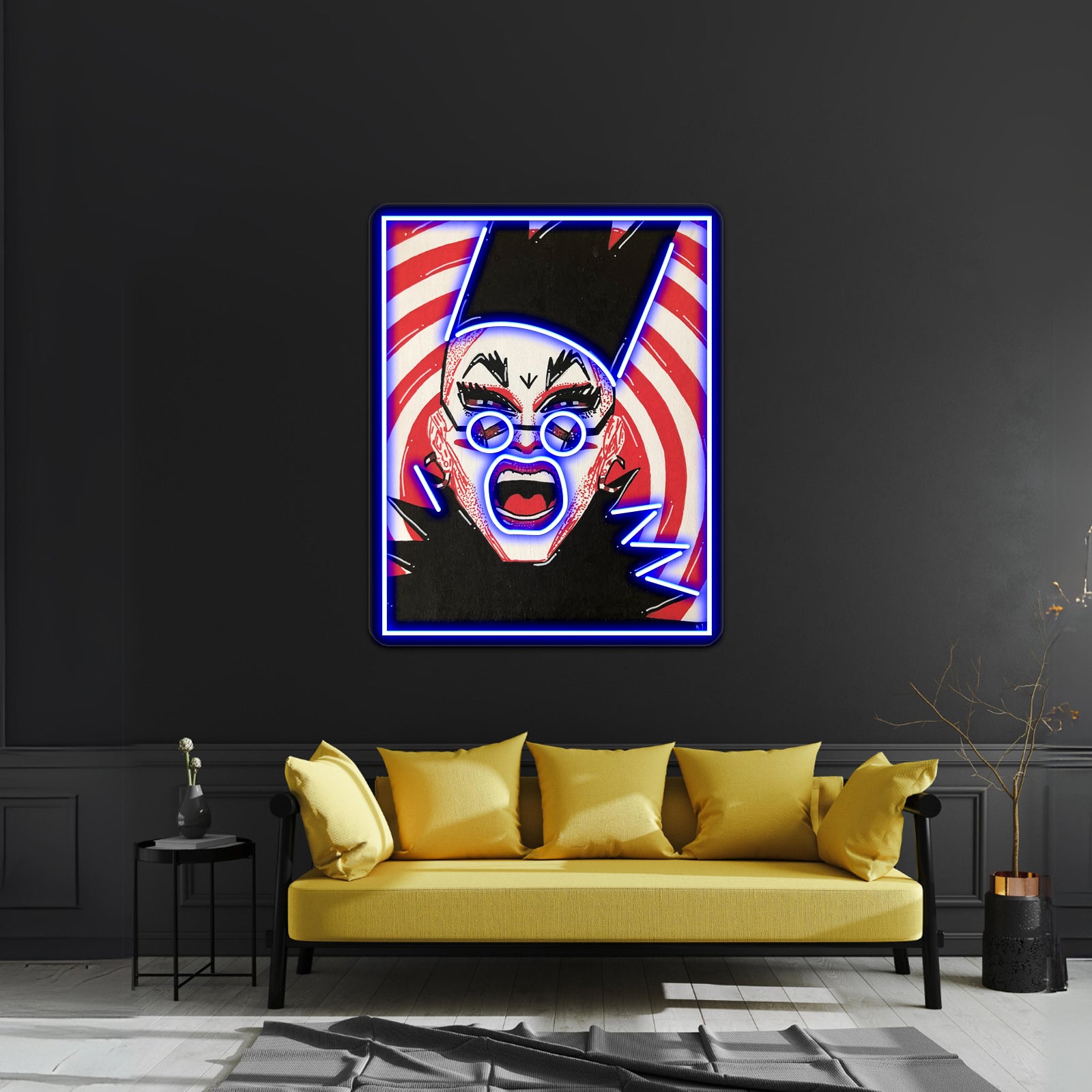 Sasha Velour Rupauls Drag Race Artwork Custom Led Signs | Shineneon