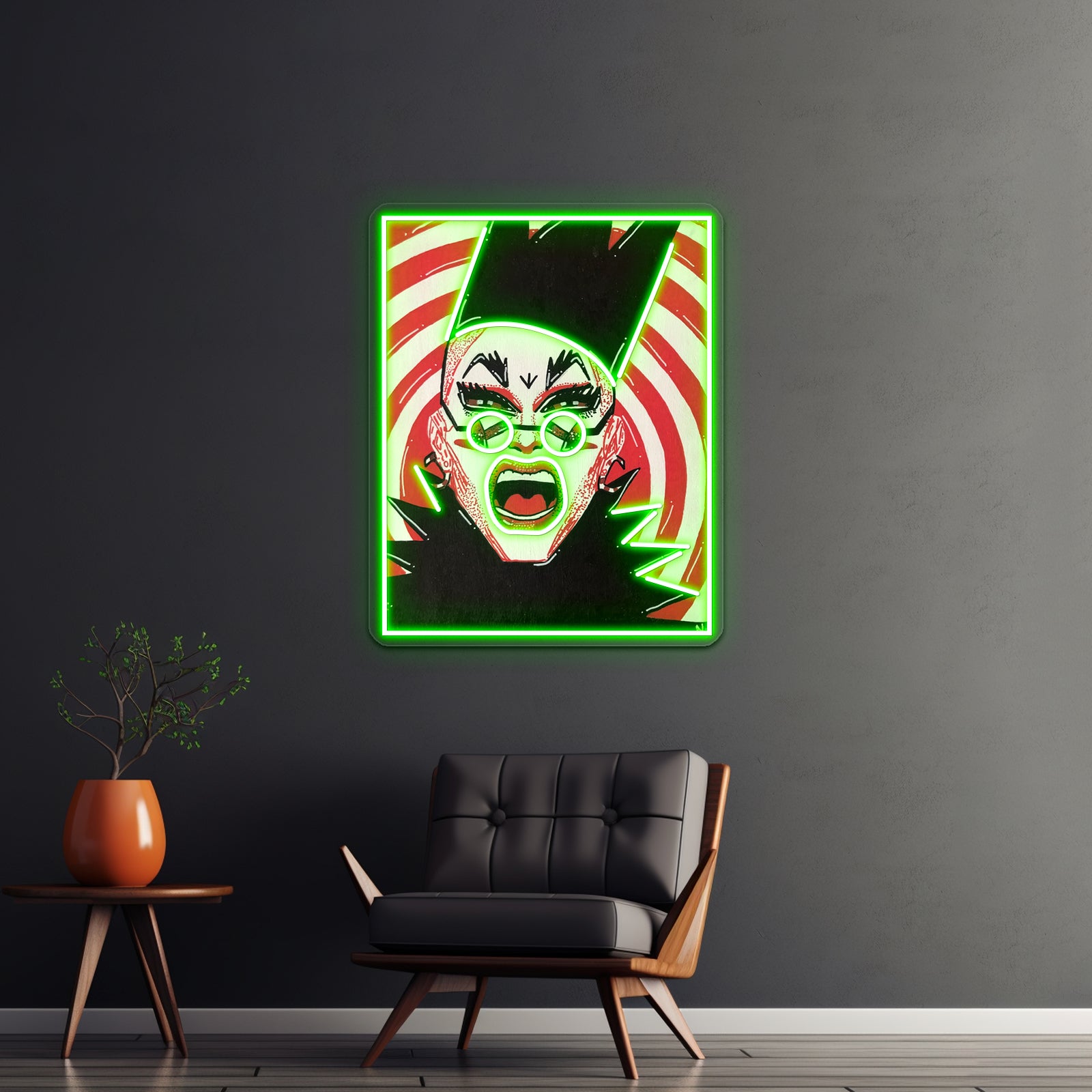 Sasha Velour Rupauls Drag Race Artwork Custom Led Signs | Shineneon