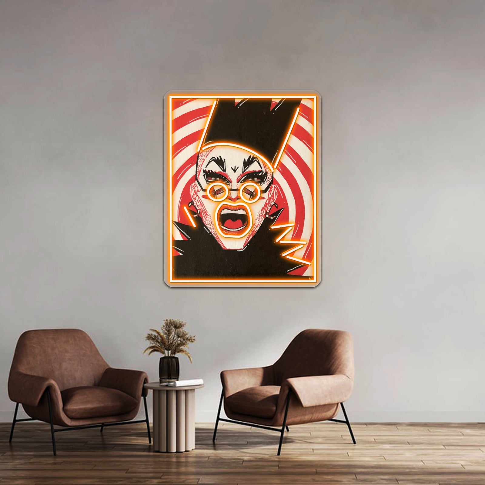 Sasha Velour Rupauls Drag Race Artwork Custom Led Signs | Shineneon