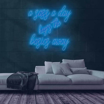 Sass A Day Led Neon Sign - Shineneon