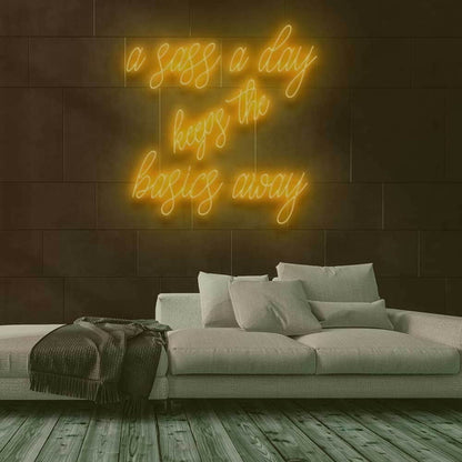 Sass A Day Led Neon Sign | Shineneon