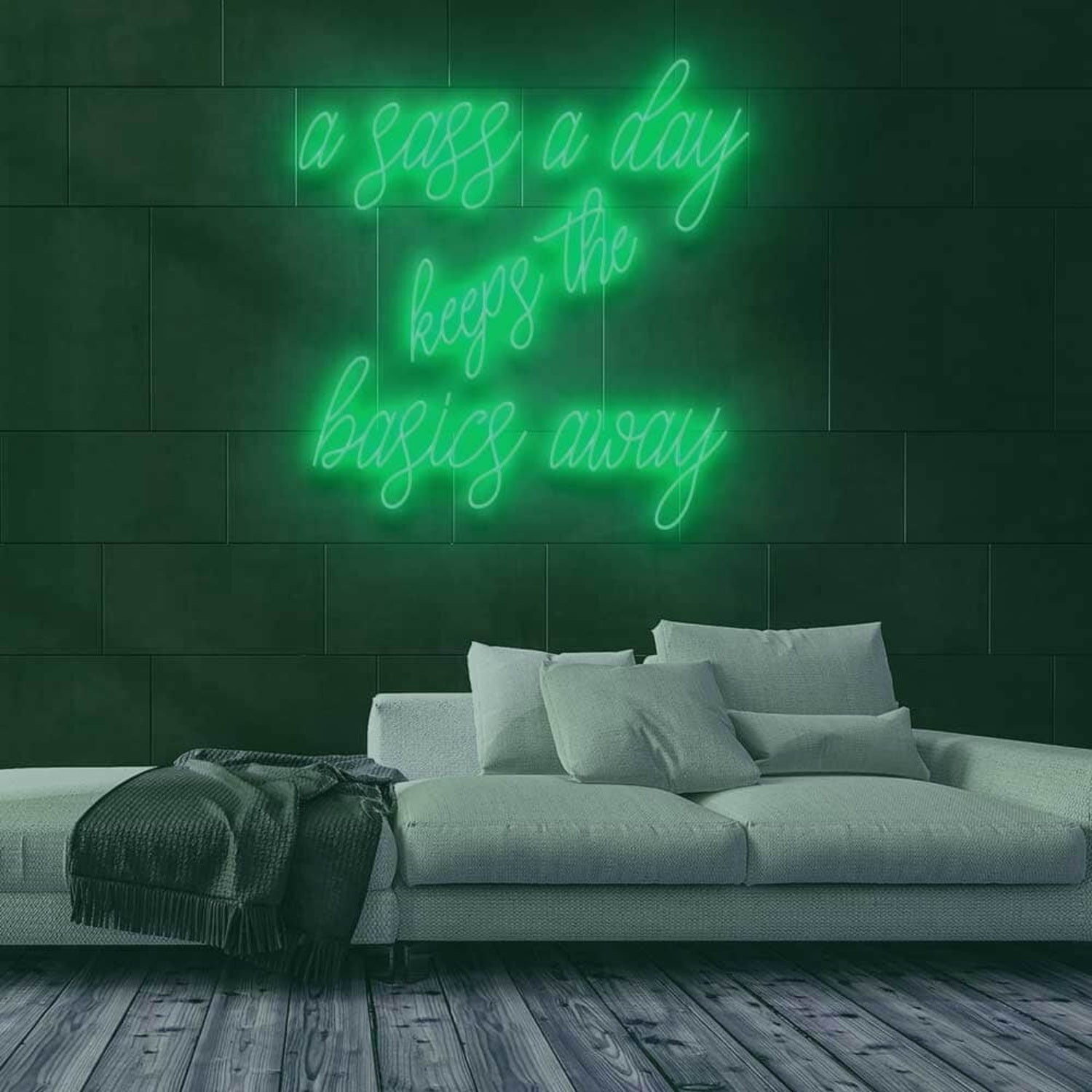Sass A Day Led Neon Sign - Shineneon