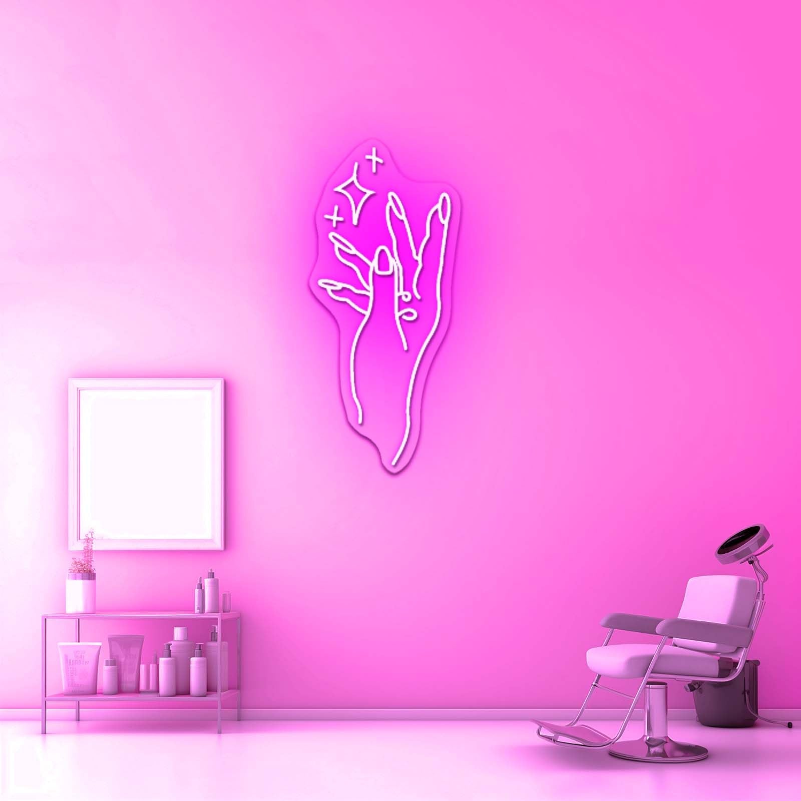 Sass Hand Beauty Saleon Led Neon Signs - Shineneon