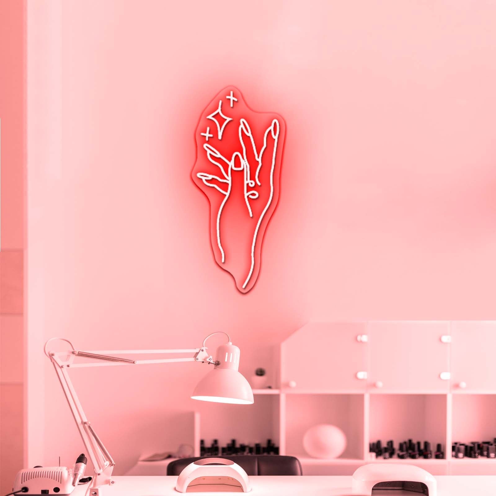Sass Hand Beauty Saleon Led Neon Signs - Shineneon
