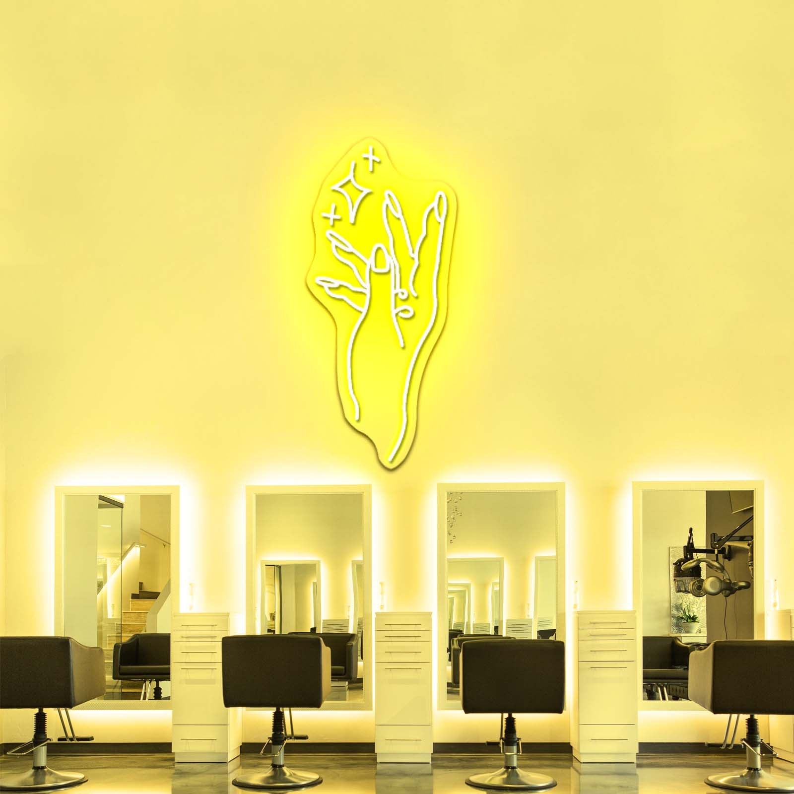 Sass Hand Beauty Saleon Led Neon Signs - Shineneon