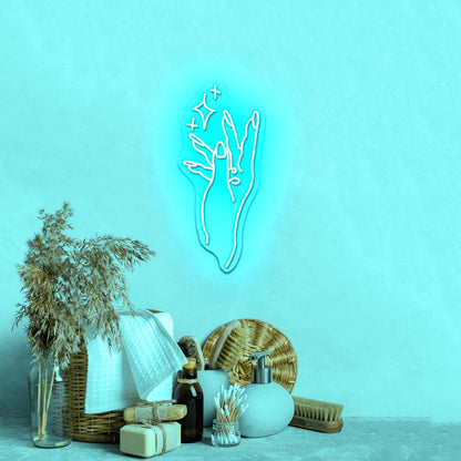 Sass Hand Beauty Saleon Led Neon Signs - Shineneon