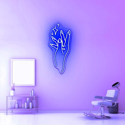 Sass Hand Beauty Saleon Led Neon Signs - Shineneon